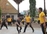 TNI Polri di Gowa Semakin Solid Lewat Olahraga Voli Bersama