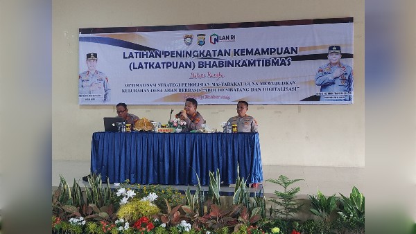 Latkatpuan Bhabinkamtibmas Gowa: Sinergi Humanis dan Teknologi Ciptakan Kamtibmas Kondusif