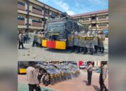 Polres Gowa Gelar Latihan Dalmas, Tumbuhkan Respon Cepat dan Tepat