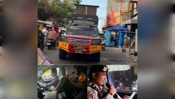 Cegah Bentrokan, Polisi Turun Langsung Patroli Malam di Tallo Makassar