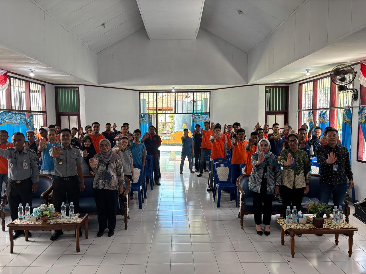 Gandeng BNNP Maluku, Rutan Ambon Resmi Buka Program Rehabilitasi WBP