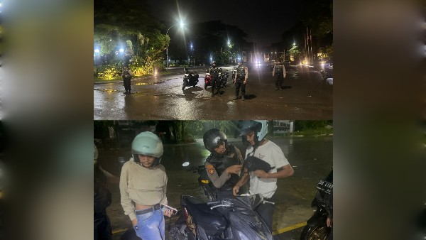 Unit Perintis Presisi Polres Gowa Gencar Patroli Malam, Cegah Aksi Kejahatan Jalanan