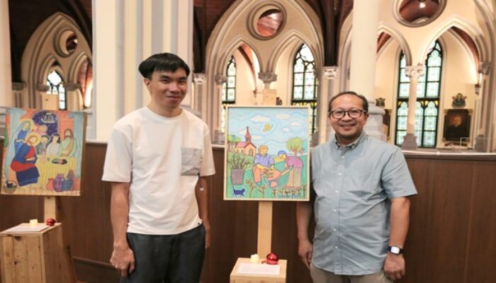 Oliver Wihardja Hadirkan Nuansa Iman dan Ciptaan di Pameran Seasons of Grace