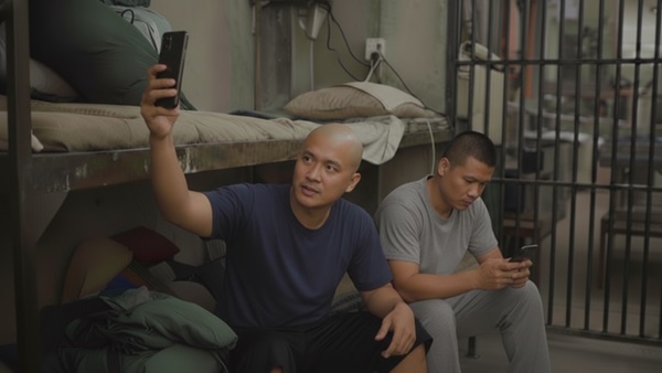 Kacau Bestie, Napi “Spanyol” Bebas Pakai HP, Pimpinan Lapas Bollangi Lalai