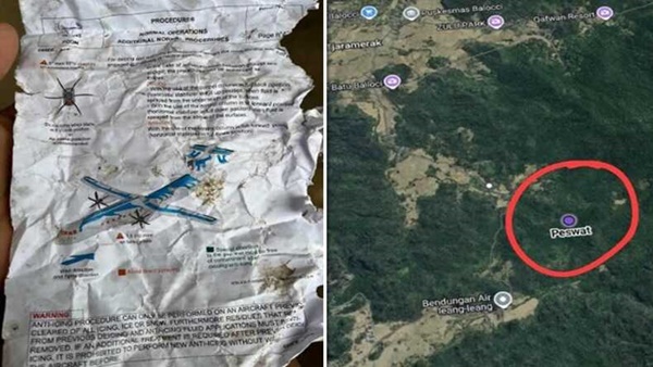 Pesawat ATR 42-500 IAT Diperkirakan Terjatuh di Sekitar Leang-leang Maros