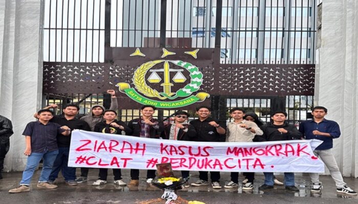 Aksi CLAT Bongkar Borok Kejati Sulsel, Puluhan Perkara Tipikor Tak Jelas Nasibnya