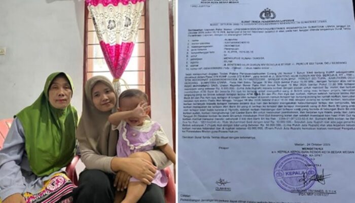 Modus Pinjam Rp5 Juta, Menantu di Bandar Khalippa Kuras Rekening Mertua