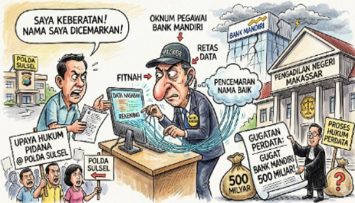 Tak Main-Main! Gugatan Rp500 Miliar ke Bank Mandiri Ungkap Dugaan Pelanggaran Berat