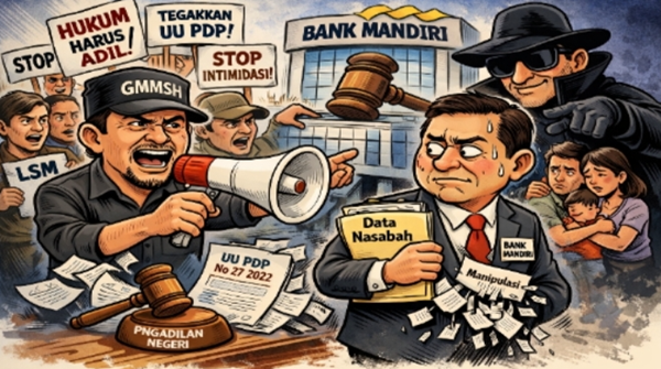 Dugaan Intimidasi dan Pelanggaran Data, Bank Mandiri Diseret ke Meja Hijau