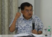 Jusuf Kalla saat konferensi pers terkait polemik ceramah di Jakarta (Ist)