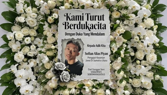 Seniman Muda Tembung Berpulang, Piyan Tinggalkan Kenangan Tak Terhapus