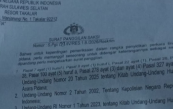 Janggal! Istri Terpidana Dipanggil Lagi Setelah Inkrah