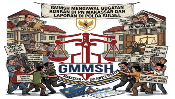 Kasus Panas! Wandy Roesandy Gugat Bank Mandiri, GMMSH Minta Pengadilan Independen