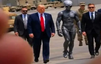 Trump Bikin Geger Usai Spill “Teman Alien”, Dunia Maya Langsung Panas