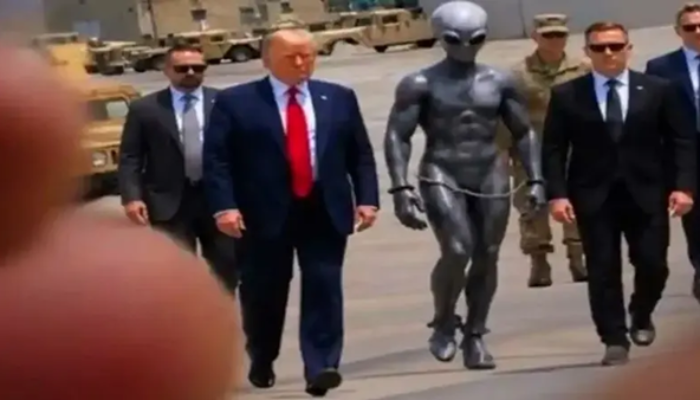 Trump Bikin Geger Usai Spill “Teman Alien”, Dunia Maya Langsung Panas
