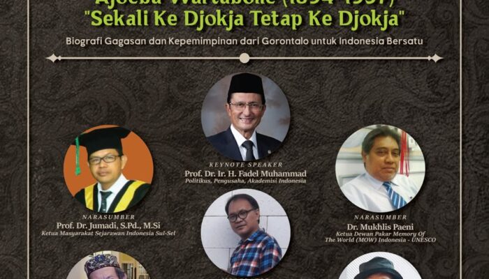 Bedah Buku Biografi Ajoeba Wartabone Bahas Gagasan dan Kepemimpinan Sang Tokoh