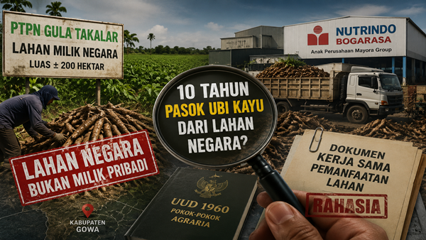 200 Hektare Lahan PTPN Takalar Disorot, Dugaan Ketertutupan Pengelolaan Mulai Dipersoalkan