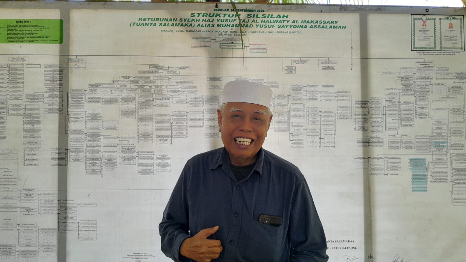 Prof. Dr. H. Aminuddin Salle Karaeng Patoto, pendiri Balla Barakkaka ri Galesong.