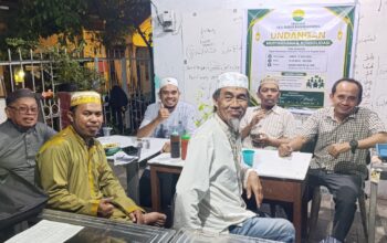 Suasana Musyawarah dan Konsolidasi Yayasan Ulil Albab Bawakaraeng (YUABA Center) di Rumah Tahfidz Al Biir, Jumat malam (17/7/2026).