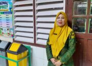 Hj Nahidhah Mallapiang, S.Pd, M.Pd, Kepala SDN Tanggul Patompo 2 Makassar yang berkomitmen memperkuat gerakan literasi dan kolaborasi orang tua siswa.