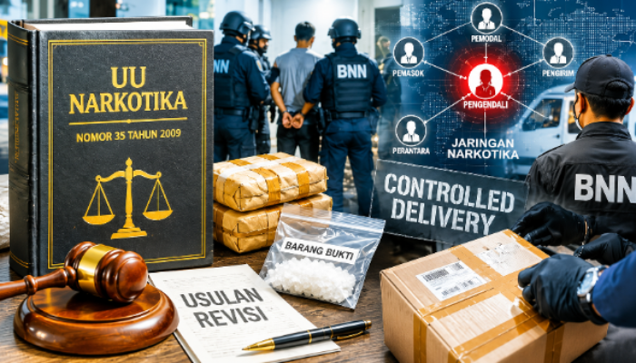 Tolak Kriminalisasi Usul Revisi UU Narkotika Khusus Praktik Controlled Delivery 
