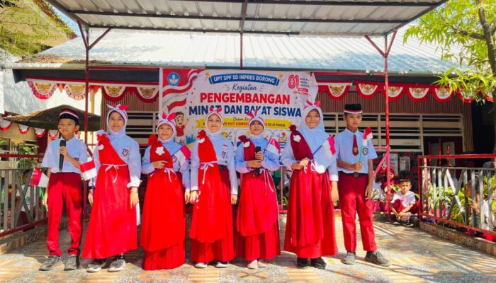 Bikin Pangling! Sambut Kemerdekaan SDN Borong Makassar Gelar Lomba Seru dan Pawai Daur Ulang