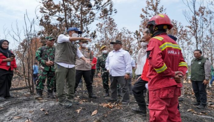 Menhut Raja Antoni Ingatkan Penerima Perhutanan Sosial Jaga Kawasan dari Karhutla