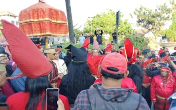 Apel Gelar Pasukan Kesultanan Gowa di Museum Balla Lompoa, Sungguminasa, Kabupaten Gowa, Sabtu (1/8/2026).