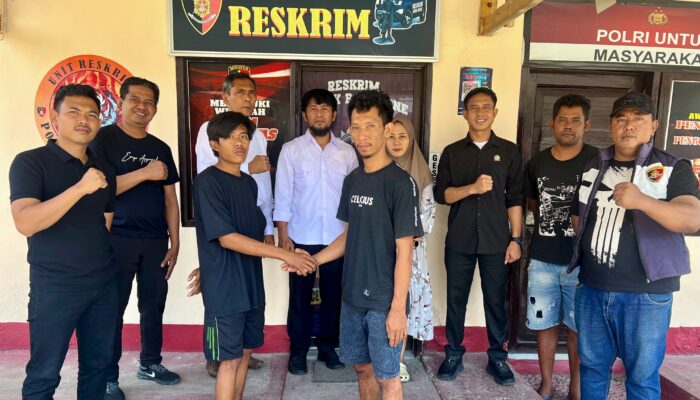 Legislator PAN Luwu Utara Bersinergi dengan Polsek Bone-Bone, Warga Berselisih Berakhir Damai