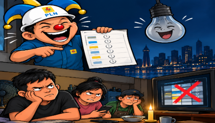 Warga Makassar “Diprank” PLN, Pemadaman Listrik Bergilir Dipertanyakan